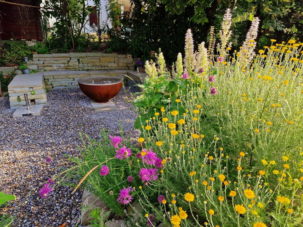 Die Natur im eigenen Garten geniessen