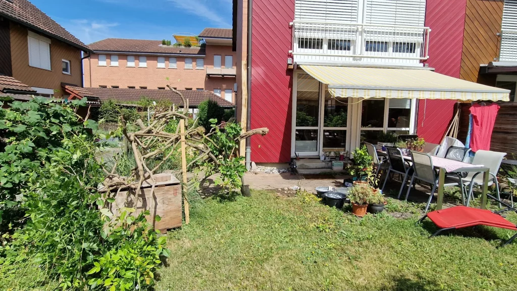 Neugestaltung des Gartenbereichs