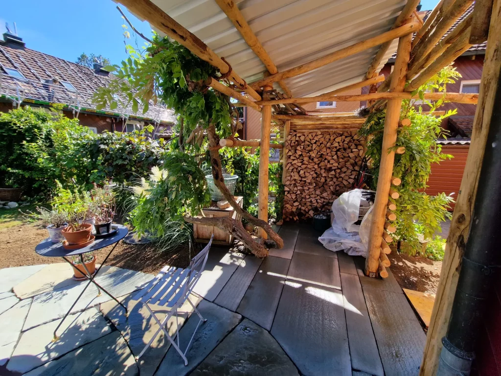 Entstehender Naturgarten